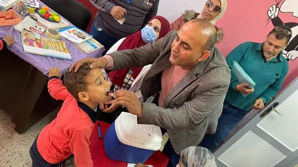 جانب من حملة التطعيم