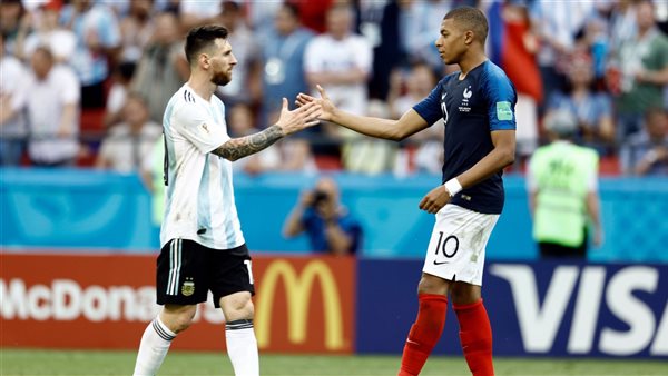 ميسي ومبابي 