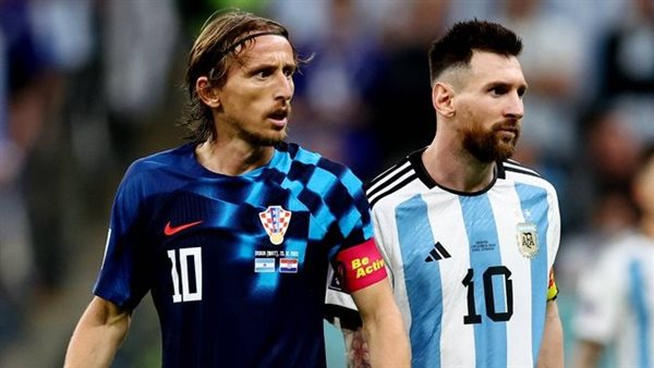 ميسي ومودريتش