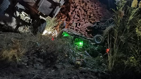 جانب من الحادث 