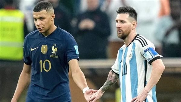 ميسي ومبابي 