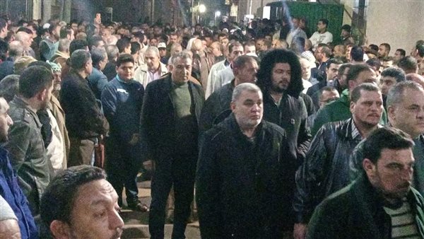 جانب من الجنازة 