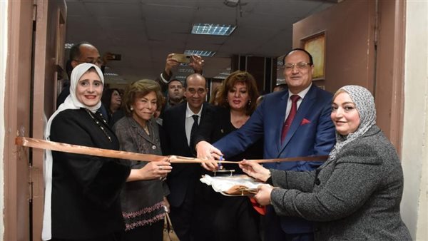 جانب من افتتاح المعرض