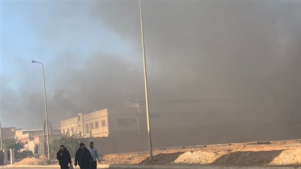 جانب من الحريق 