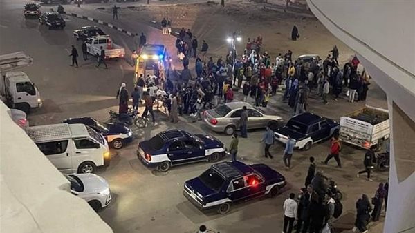 جانب من الحادث 