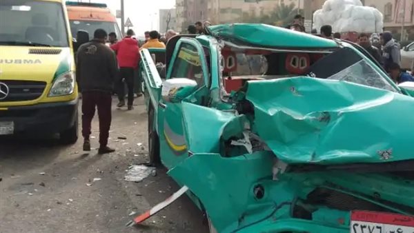 حادث  انقلاب سيارة