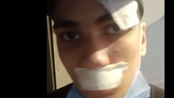 الطالب المصاب