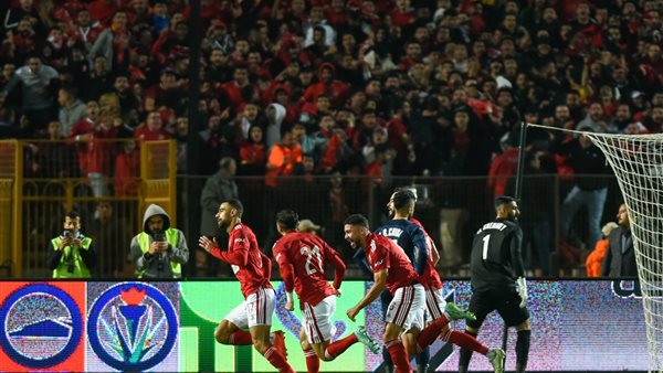 جانب من مباراة الاهلي