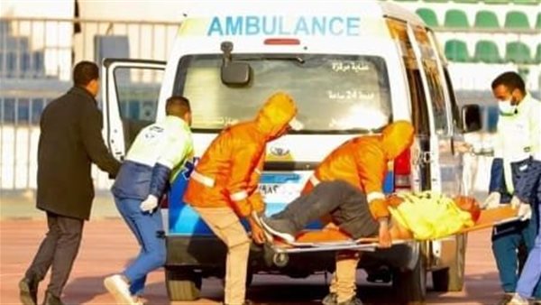 اثناء نقل المشجع