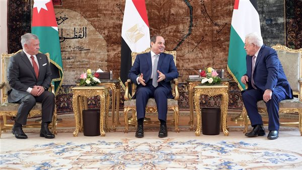 قمة ثلاثية بين مصر