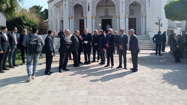 جانب من الجنازة