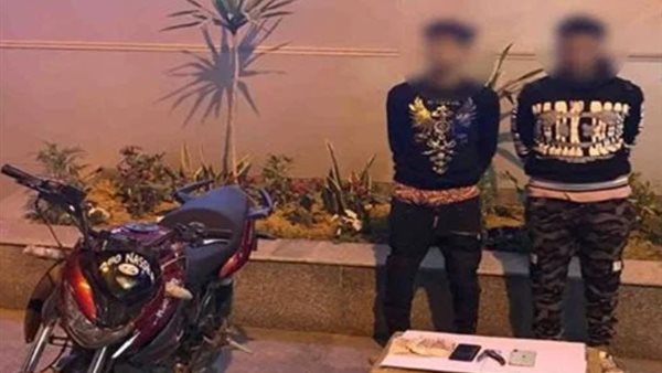 المتهمين والمضبوطات