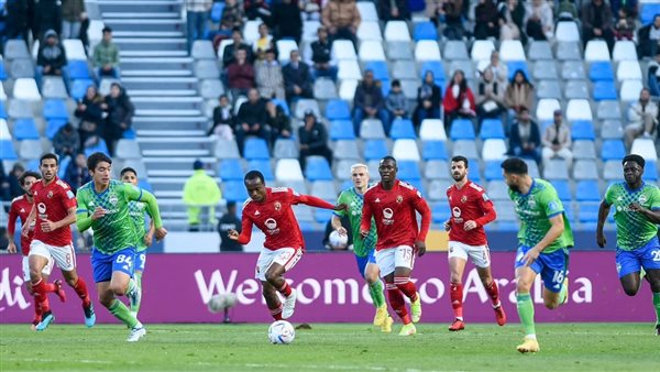 جانب من مباراة الأهلي