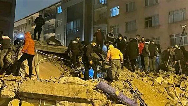 جانب من الزلزال