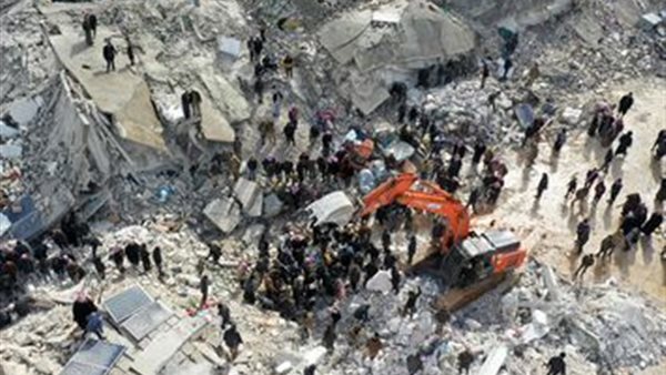 جانب من الزلزال