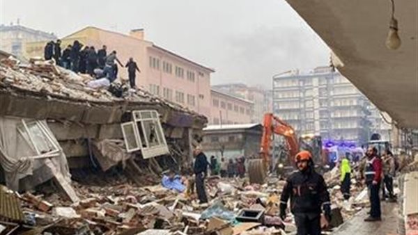 جانب من الزلزال