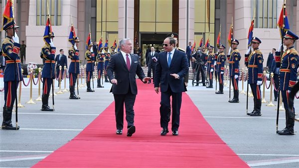 السيسي وملك الاردن