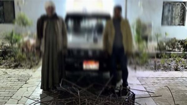 المتهمين والمضبوطات