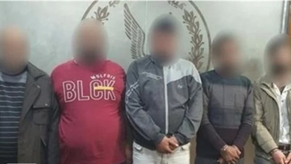 المتهمين والمضبوطات