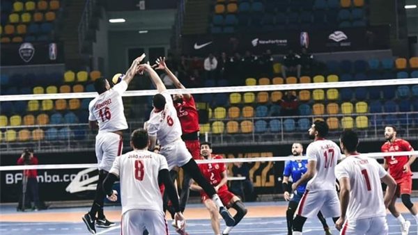 الاهلي والزمالك طائرة