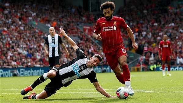 محمد صلاح في مباراة