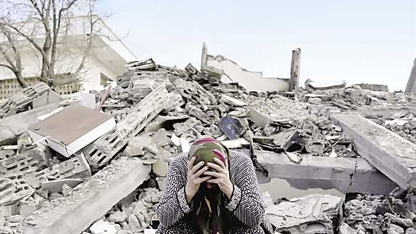 جانب من الزلزال