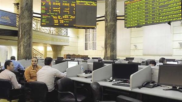 قاعة تداولات البورصة