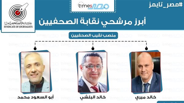 مرشحي نقابة الصحفيين