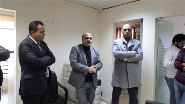 جانب من الزيارة 