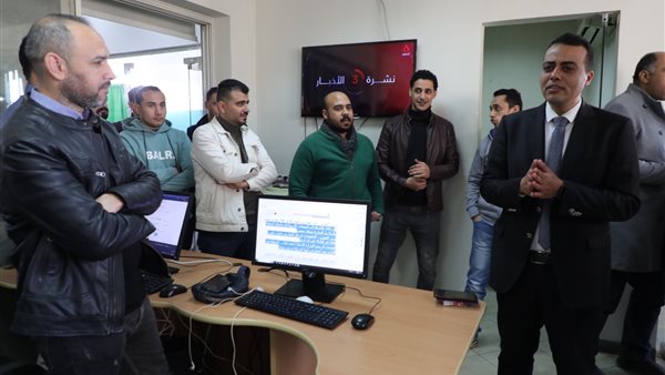 جانب من الزيارة 