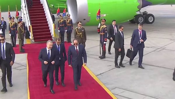 الرئيس السيسي يستقبل