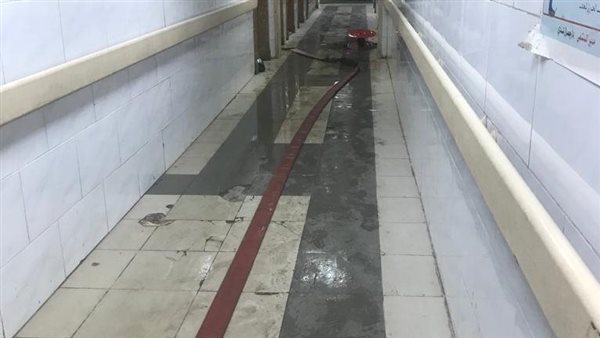 جانب من الحريق