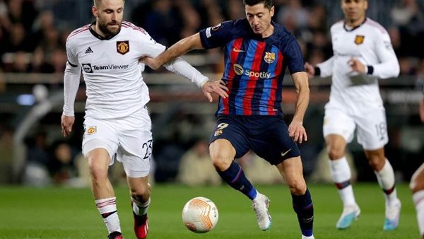 جانب من مباراة برشلونة