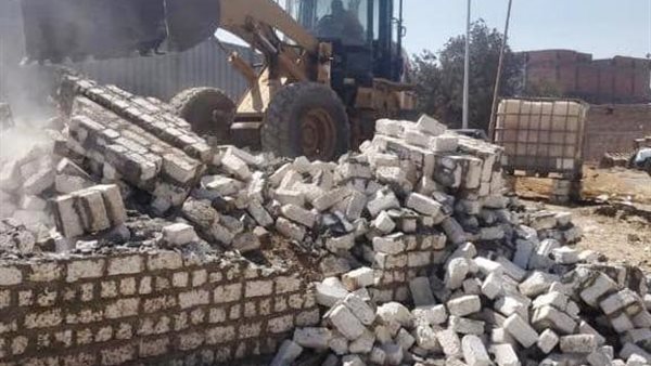 جانب من الازالة