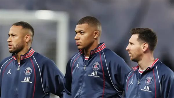 ميسي وامبابي ونيمار