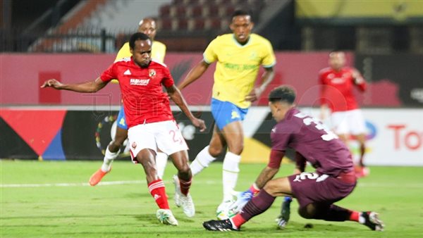 جانب من مباراة الأهلي