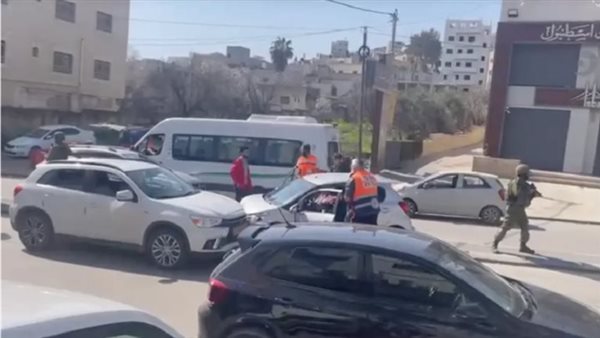 جانب من مكان الحادث