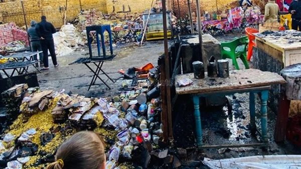  حريق معرض أهلا رمضان