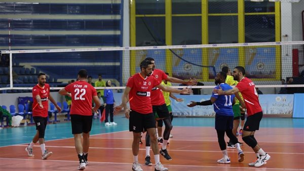 رجال طائرة الأهلي