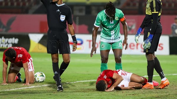 محمد شريف لحظة الإصابة