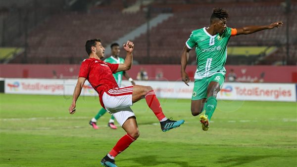 جانب من مباراة الأهلي