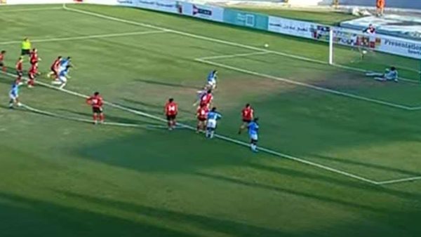 جانب من  المباراة