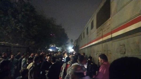  خروج قطار عن القضبان