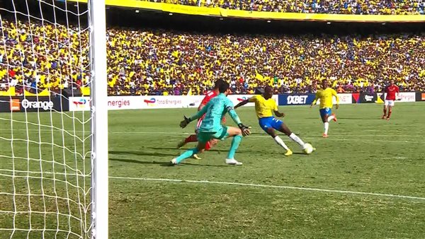 جانب من  المباراة