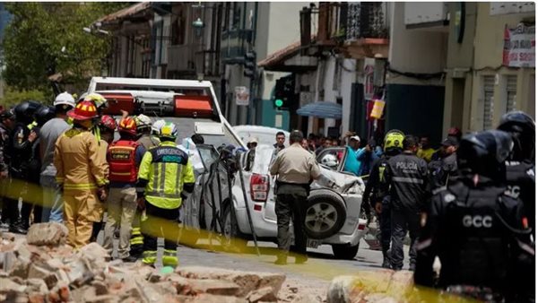 زلزال الاكوادور