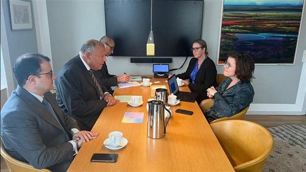 وزير الخارجية سامح