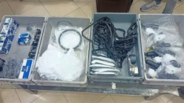 جزء من المضبوطات