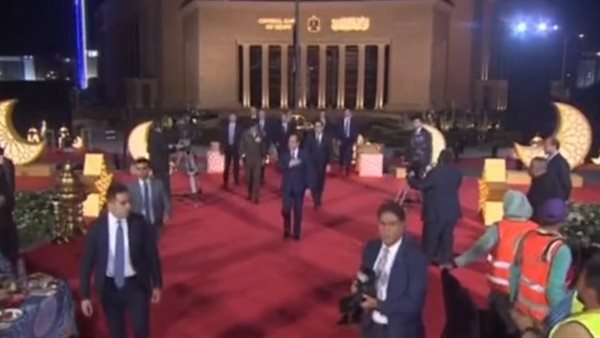 وصول الرئيس السيسي