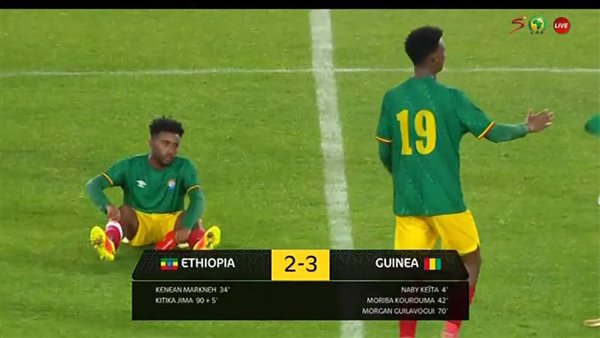 جانب من المباراة