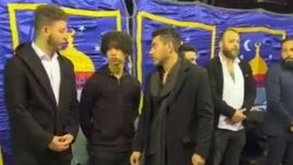 محمد عز بعزاء والدته